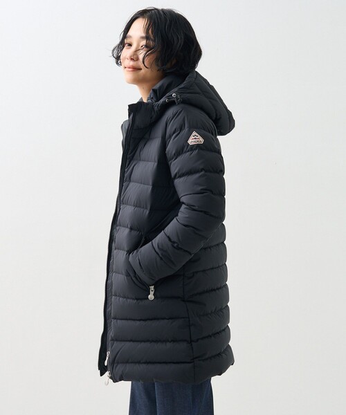 PYRENEX SPOUTNIC LONG SOFT 42ブラック PYRENEX SPOUTNIC LONG SOFT 42ブラック SHIPS別注PYRENEX: SPOUTNIC