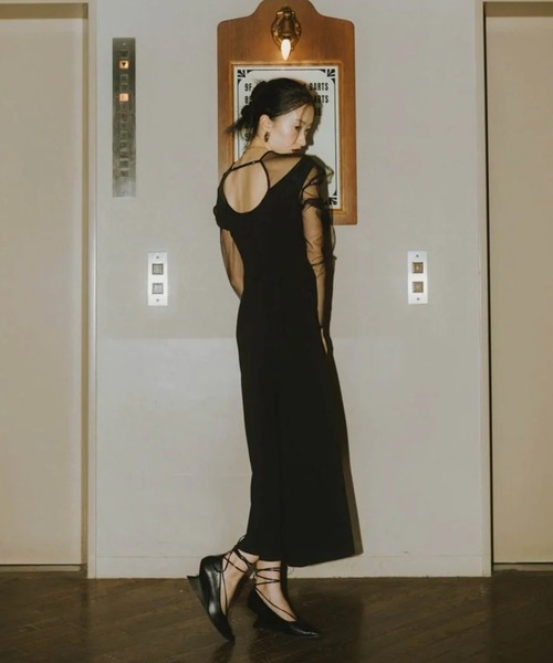 Knuth Marf クヌースマーフ/ チュールボレロワンピース Marf