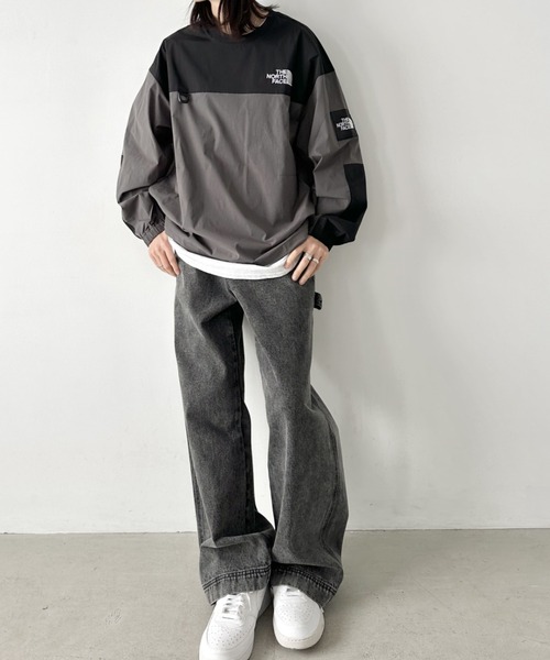 YYKU海外限定THE NORTH FACE ホワイト クルーネック XL THE NORTH FACE | 国内未発売 THE NORTH FACE(ザ・ノースフェイス