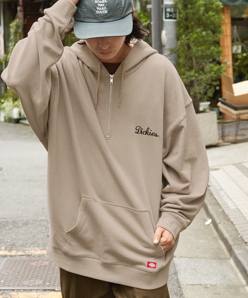 DICKIES | Dickies/ディッキーズ ロゴ刺繍 裏毛オーバーサイズ