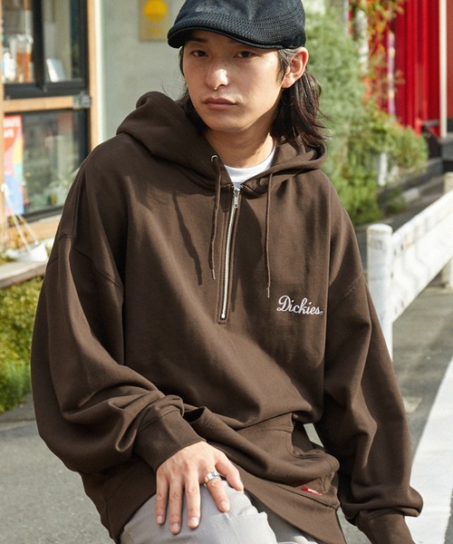 DICKIES | Dickies/ディッキーズ ロゴ刺繍 裏毛オーバーサイズ