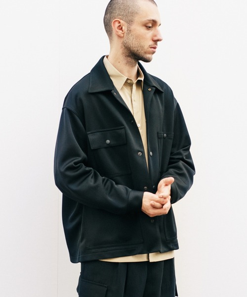 MILOK | JERSEY CPO BLOUSON - Buyee, an Online Proxy Shopping 