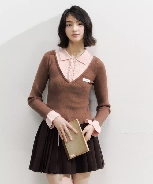 fano stuidos レイヤードトップス チューブトップ レイヤードデザイントップス FC25S023【Fano