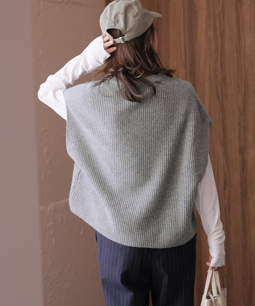 【新品！】JOURNAL STANDARD relume ポンチョベスト JOURNAL STANDARD RELUME | ニットベスト - Buyee, an Online Proxy