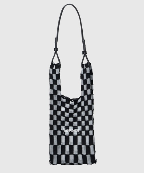 LASTFRAME | LASTFRAME SHEER ICHIMATSU MARKET BAG SMALL-2