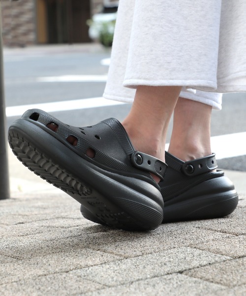 crocs Bae Glitter グリッター Clog Black 国内発送 crocs Bae Glitter Clog Black（クロックス ベイ グリッター