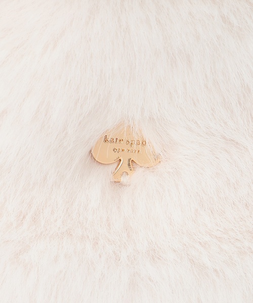 美品　kate spade new york フェイクファージャケット　150 出産祝い