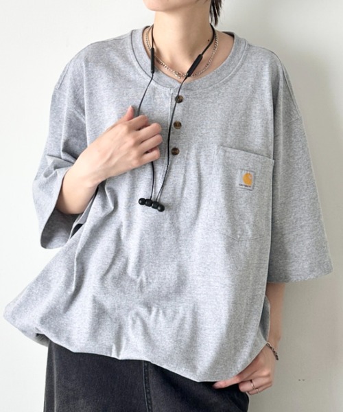 CARHARTT | Carhartt(カーハート)/ヘンリーネック ポケT 半袖