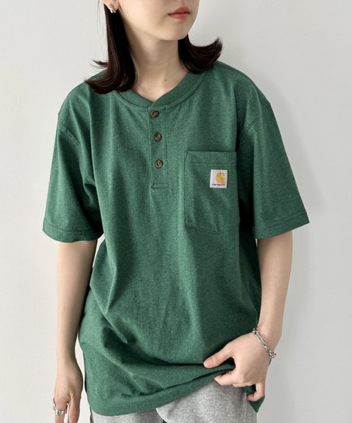 CARHARTT | Carhartt(カーハート)/ヘンリーネック ポケT 半袖