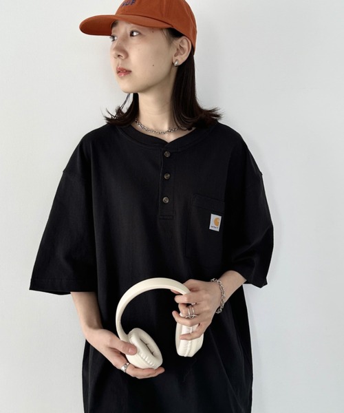 CARHARTT | Carhartt(カーハート)/ヘンリーネック ポケT 半袖