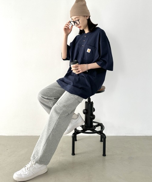 CARHARTT | Carhartt(カーハート)/ヘンリーネック ポケT 半袖