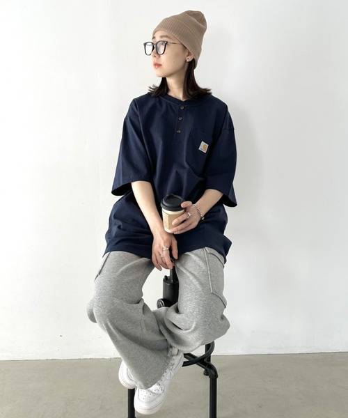 CARHARTT | Carhartt(カーハート)/ヘンリーネック ポケT 半袖