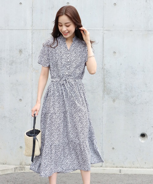 Rose Bud オリエンタルプリントワンピース Buyee An Online Proxy Shopping Service Shop At Zozotown Bot Online