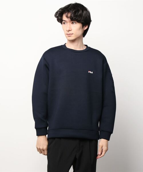 FILA - ☆るるちゃん☆ FILA×BE:FIRST トレーナー ブラックL ⭕️再値下げ⭕️BE:FIRST×FILAコラボトレーナー(RYOKI着用