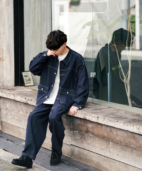ROCKY MONROE | 【セットアップ】オーバーサイズデニムジャケット＋