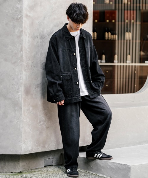 ROCKY MONROE | 【セットアップ】オーバーサイズデニムジャケット＋