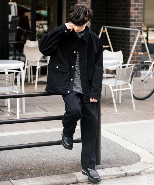 ROCKY MONROE | 【セットアップ】オーバーサイズデニムジャケット＋