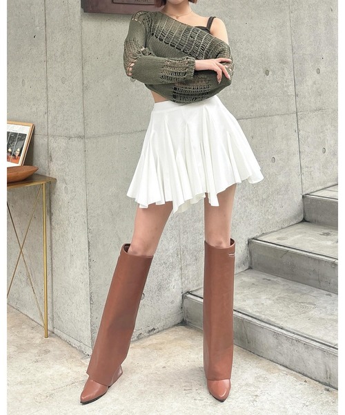 Darichウルトラストレッチフラットブーツ M Darich♡新品ウルトラ