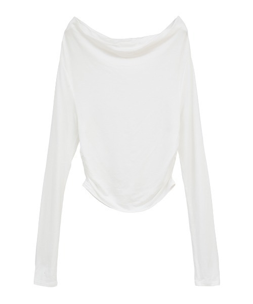 LAYERED SHOULDER CUT TOPS｜TOPS(トップス)｜CLANE OFFICIAL ONLINE STORE