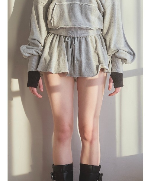 LILLILLY | スウェットミニキュロットスカート - Buyee, an Online  