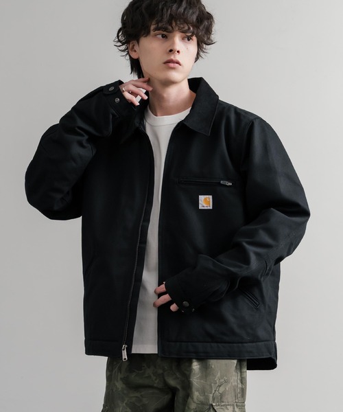 Carhartt デトロイトフルスイングスチールジャケット S コーデュロイ襟 CARHARTT | Carhartt カーハート DUCK DETROIT JACKET BLANKET LINED