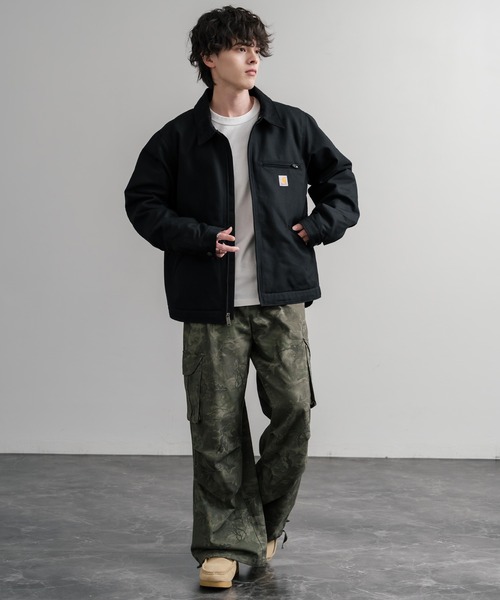 carhartt デトロイトジャケット　襟コーデュロイリアルツリー　（希少） CARHARTT | Carhartt カーハート DUCK DETROIT JACKET BLANKET LINED