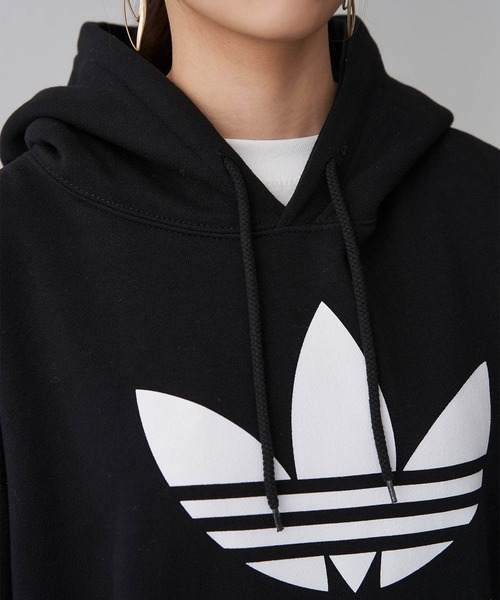 Adidas Adidas アディダス Trefoil Hoodie トレフォイル フーディー プルオーバーパーカー Buyee An Online Proxy Shopping Service Shop At Zozotown Bot Online
