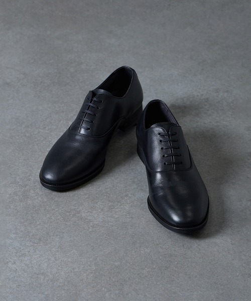 グランシー メタルプレートレザーシューズ 40 GRANCY】Metal Plate Leather Shoes / メタルプレートレザー