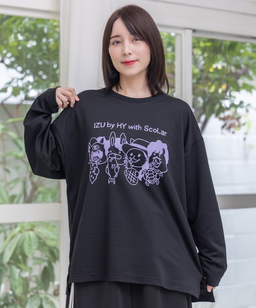 SCOLAR | 153714：仲宗根泉(HY)コラボ 沖縄モチーフキャラTシャツ