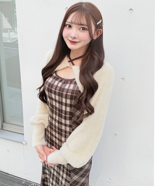 NOMAE | リボンキャミボレロアンサンブルニット - Buyee, an Online