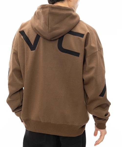 【RVCA】FAKE RVCA HD パーカー★女性にも大人気 BE042005-BLK-2024F-s-21-