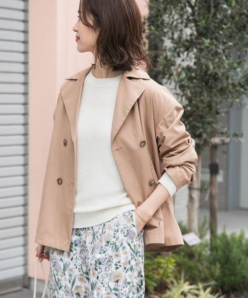 URBAN RESEARCH DOORS | 『撥水』ショートダブルコート - Buyee