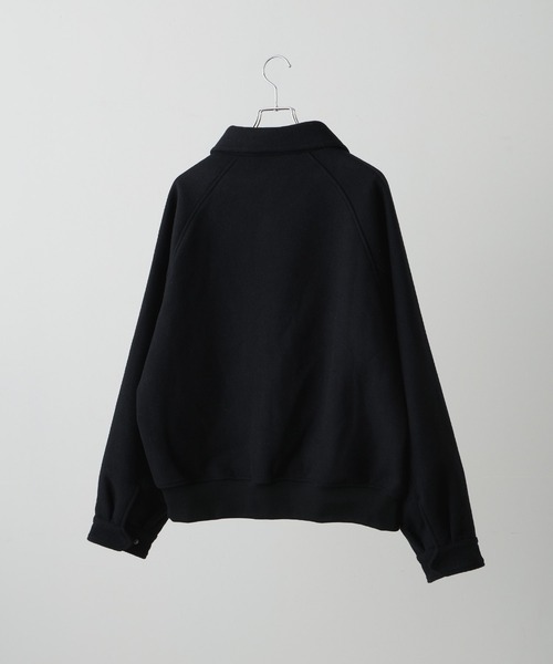 ※説明必読【CLEL】ウールブレンド テックメルトン2wayブルゾン CLEL | 【CLEL】Wool Blend Tech Melton 2Way Blouson / ウール