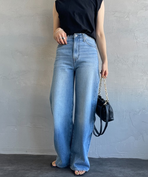 ⭐️新品⭐️LEVI’S ワイドシルエット ハイライズストレートデニム LEVI'S | [LEVI'S/リーバイス] RIBCAGE ワイドシルエット ハイライズ