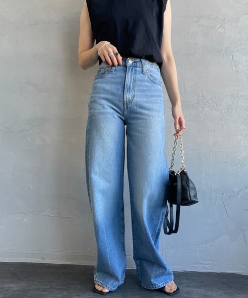 ★新品未使用★LevisRIBCAGEワイドシルエットハイライズストレートデニム LEVI'S | [LEVI'S/リーバイス] RIBCAGE ワイドシルエット ハイライズ