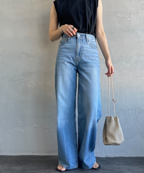 ⭐️新品⭐️LEVI’S ワイドシルエット ハイライズストレートデニム LEVI'S | [LEVI'S/リーバイス] RIBCAGE ワイドシルエット ハイライズ