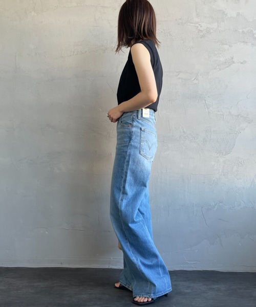 ⭐️新品⭐️LEVI’S ワイドシルエット ハイライズストレートデニム LEVI'S | [LEVI'S/リーバイス] RIBCAGE ワイドシルエット ハイライズ
