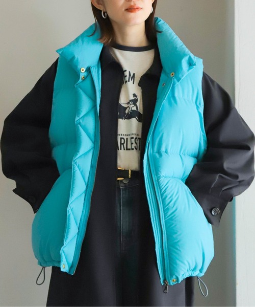 NOMBRE IMPAIR | ハンガリーグースダウン ロングベスト - Buyee, an