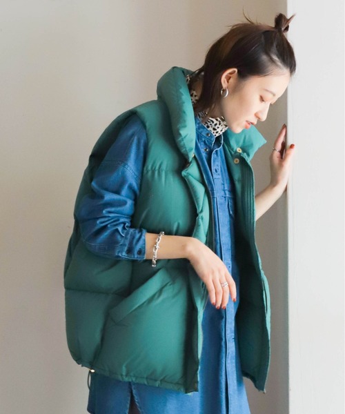 NOMBRE IMPAIR | ハンガリーグースダウン ロングベスト - Buyee, an