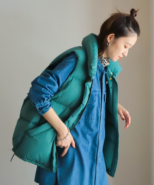 NOMBRE IMPAIR | ハンガリーグースダウン ロングベスト - Buyee, an