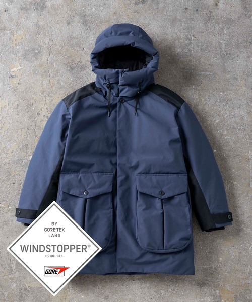 phenix / GORE-TEX 中綿ステンカラーコート ネイビー Sサイズ