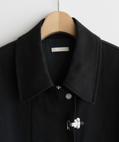 WYM LIDNM | METAL TOGGLE TWILL DECK BLOUSON - Buyee, an Online