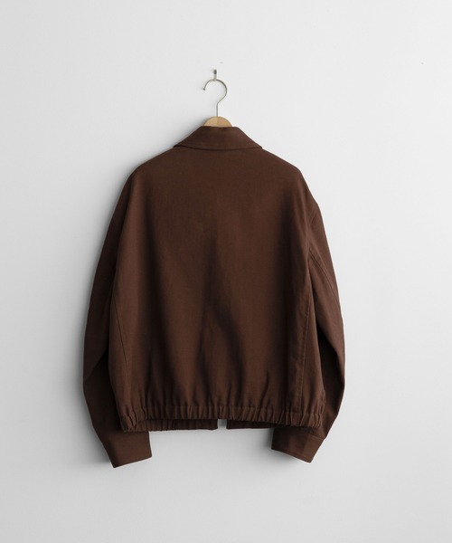 WYM LIDNM | METAL TOGGLE TWILL DECK BLOUSON - Buyee, an Online