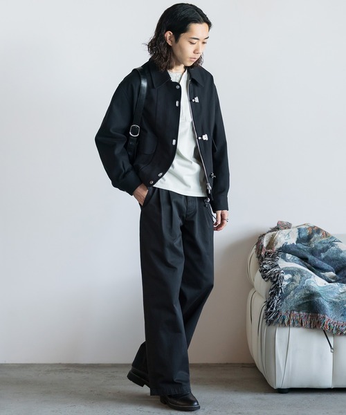 ジャケット・アウター L TOGGLE TWILL DECK BLOUSON WYM LIDNM | METAL TOGGLE TWILL DECK BLOUSON - Buyee, an Online