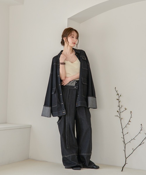 テ*ン様 mideal denim over jacket / デニムオーバージ denim over jacket / デニムオーバージャケット（デニム