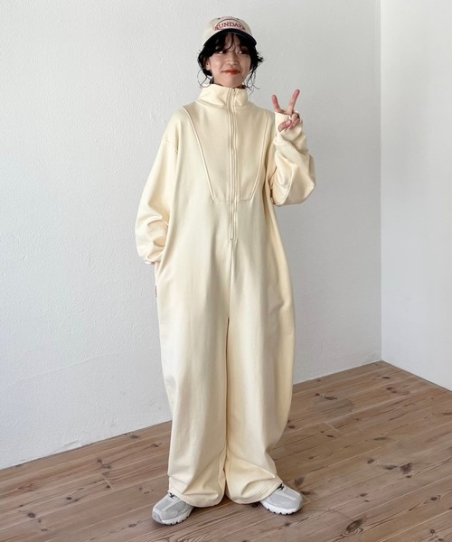 MATSUFUJI | 【MATSUFUJI/マツフジ】Sweat Jumpsuit - Buyee, an
