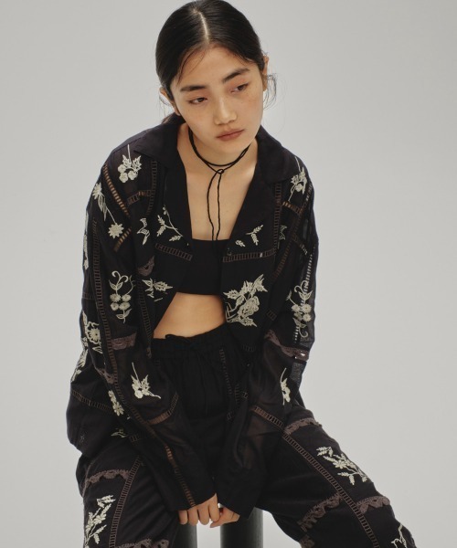TODAYFUL | Embroidery Patchwork Shirts - Buyee, an Online Proxy 