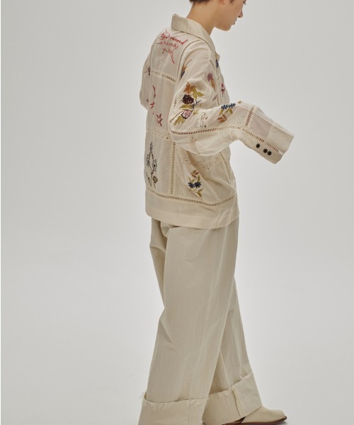 TODAYFUL | Embroidery Patchwork Shirts - Buyee, an Online Proxy
