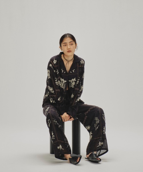 TODAYFUL | Embroidery Patchwork Shirts - Buyee, an Online Proxy
