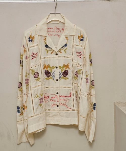 TODAYFUL | Embroidery Patchwork Shirts - Buyee, an Online Proxy